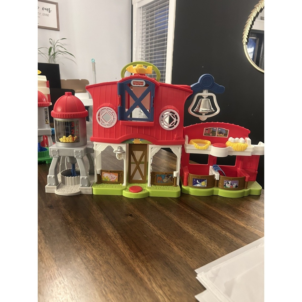 Fisher Price Little People Farm Barn Yard Play Set With Sound